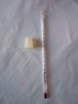 Nr. 33820.1 Thermometer und Silikonstopfen