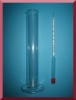 Nr. 33632 Alkoholometer 0-100% + Zylinder 230 ml